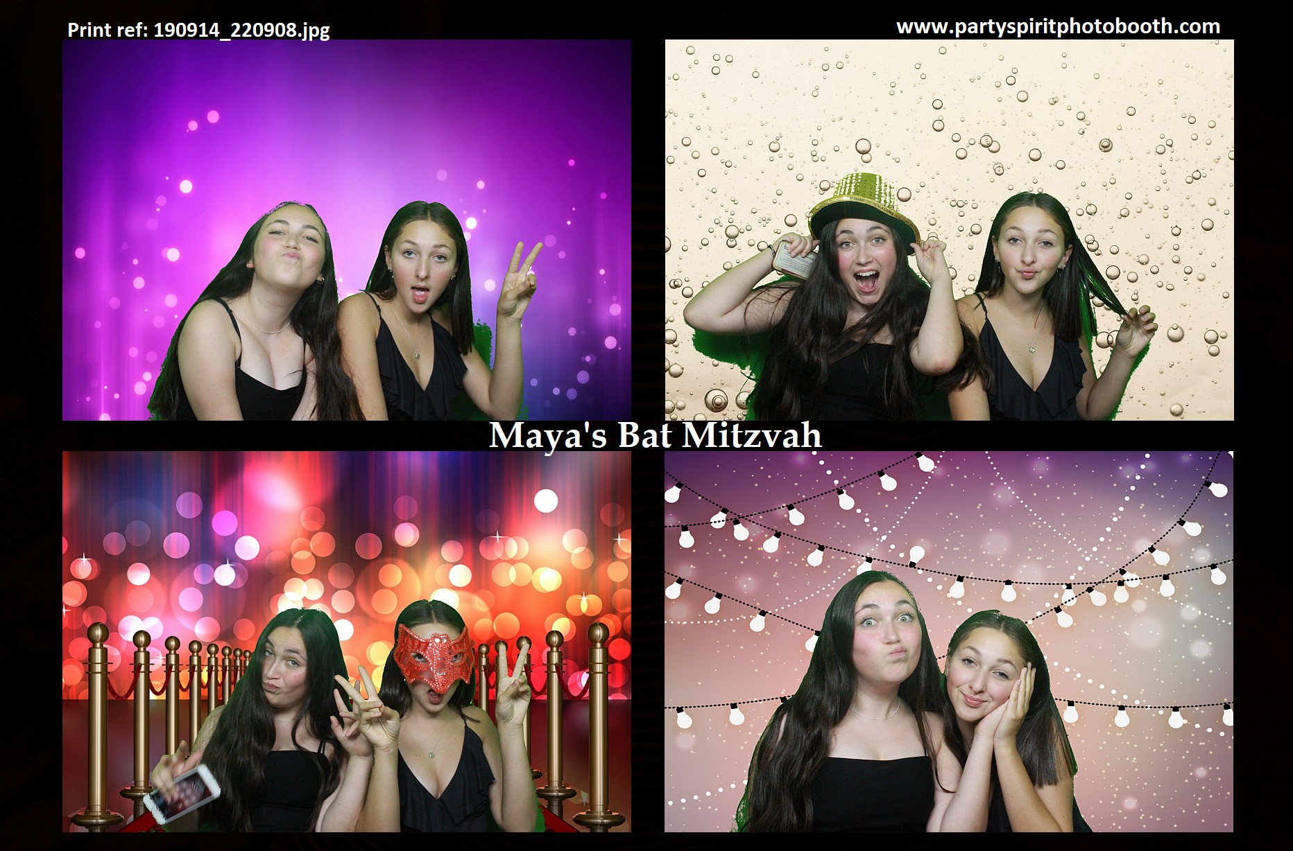 Maya's Bat Mitzvah | View more photos from the event at gallery.partyspiritphotobooth.com/u/PartySpiritPhotoBooth/Mayas-Bat-Mitzvah